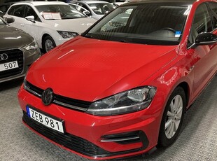 Volkswagen Golf1.0 TSI R LINE Svensksåld 2018, Halvkombi