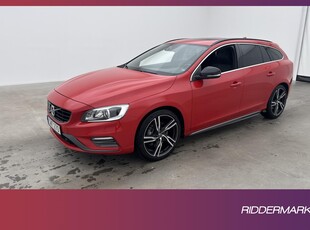 Volvo V60 T6 Polestar 310hk R-Design VOC Taklucka P-Värm H/K