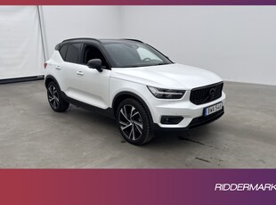 Volvo XC40 D4 AWD 190hk R-Design Skinn D-Värm 360° Navi Drag