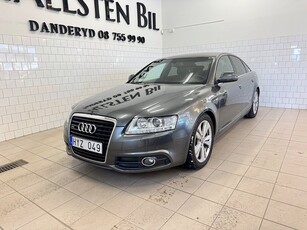 Audi A6 3.0 TFSI Sedan Quattro Automat 290Hk S-Line Svensksåld