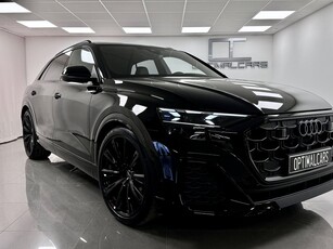 Audi Q8 50TDi Q S-LINE Pano B&O Black EDT. VAT/MOMS Omg.Lev