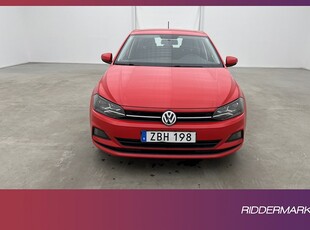 Volkswagen Polo 1.0 TSI 95hk Bluetooth Låg-Skatt 0.44 l/mil