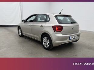 Volkswagen Polo 1.0 TSI 95hk P-Sensor Låg Skatt 0,46L/mil