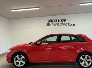 Audi A3Sportback 1.2 TFSI 6-VXL Nybes Farthållare 2016, Halvkombi