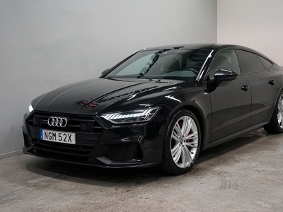 Audi A7 55 TFSI e quattro 360hk S-line Drag B&O Skinn 4-zon