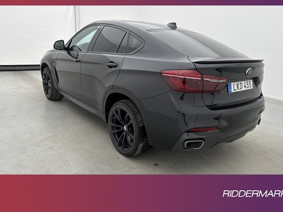 BMW X6 xDrive30d 258hk M Sport H/K T-Lucka Värmare HUD Skinn