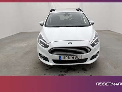 Ford S-Max TDCi AWD 180hk 1-Bruk 7-Sits Värm Kamera GPS Drag