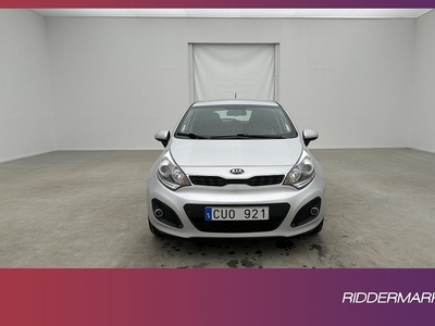 Kia Rio 1.4 CVVT 109hk GLS Rattvärme Nyservad 0.64L/mil