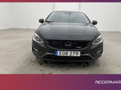 Volvo S60 D4 181hk R-Design VOC Värmare Rattvärme Skinn