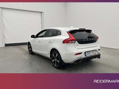 Volvo V40 T3 152hk R-Design VOC P-Värm 2 Brukare 0,57l/mil