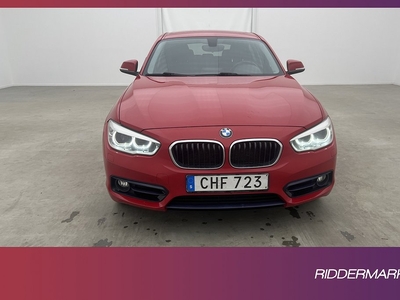 BMW 118 d 150hk Sport line M-ratt HiFi Sensorer Välservad