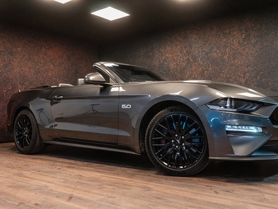 Ford Mustang GT 5.0 V8 450hk Convertible | Sv-Såld | Läder