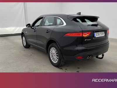 Jaguar F-Pace 20d AWD 180hk Bkamera Navi Skinn Drag