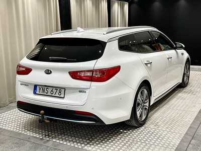 Kia Optima Plug-in Hybrid 205hk 360° H/K Skinn Keyless Drag