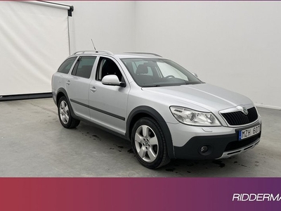 Skoda OctaviaScout TDI 4x4 En-bruk Värmare Navi Drag 2013, Crossover