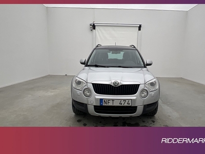 Skoda Yeti 2.0 TDI 4x4 140hk Värmare Navigation Sensorer