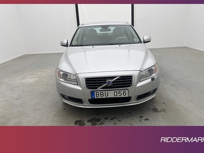 Volvo S80 2.5T 200hk Momentum En-bruk Skinn Sensorer Välserv