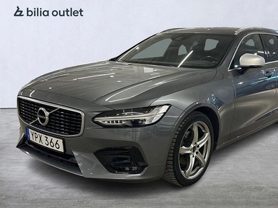 Volvo V90D4 R-Design HUD, Kamera, Carplay Teknikpaket Pro 2018, Kombi