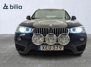 BMW X3 xDrive30d 258hk/Dragkrok/S&V-hjul/B-kamera/M-värmare