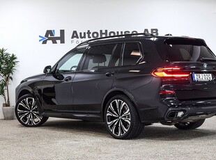 BMW X7 xDrive40d M Sport 7-sits B&W Kristall-ljus OBS SPEC!