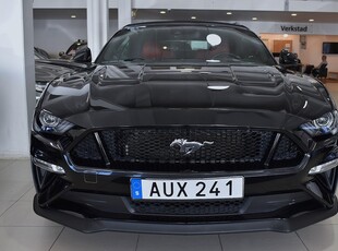 Ford Mustang GT 5.0 V8 Cab Navi B-kam Cockpit 450hk 1 Ägare Euro 6