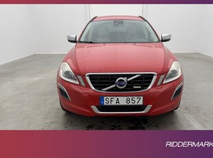 Volvo XC60 D5 AWD R-Design Värm Skinn Sensorer Drag Välserv