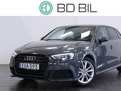 Audi A3 2.0 TDI S-LINE DRAG SVARTOPTIK RÄNTEKAMPANJ 5,75%