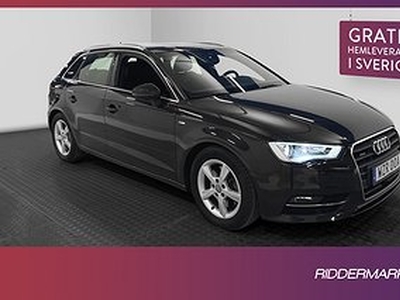 Audi A3 Quattro 1.8 TFSI S-Line B&O Sensorer Adaptiv fart