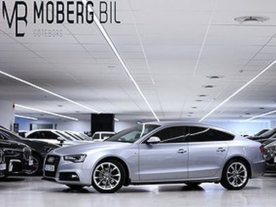 Audi A5 Quattro Sportback 2.0 TDI 190hk S-Line Alpine Värmare