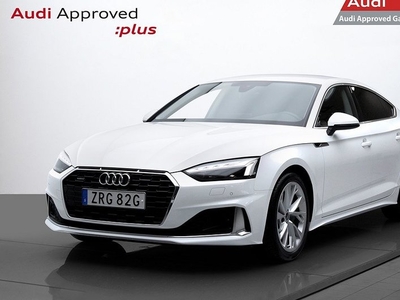 Audi A5Quattro Sportback 45 TFSI P-Värmare Drag 2022, Sportkupé