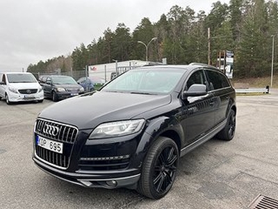 Audi Q7 3.0 TDI V6 239hk quattro 7-sits Nyservad Facelift