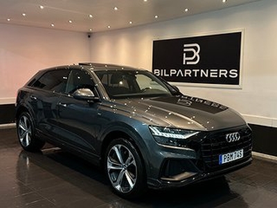 Audi Q8 50 TDI quattro-S-Line-Fulltutrustad-22”-Euro 6