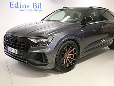 Audi Q8 50 TDI quattro S-Line Panorama/Värmare/Navi/Drag Eu6