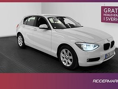 BMW 116 136hk Psensorer Välservad Låg Skatt 0.55l/mil