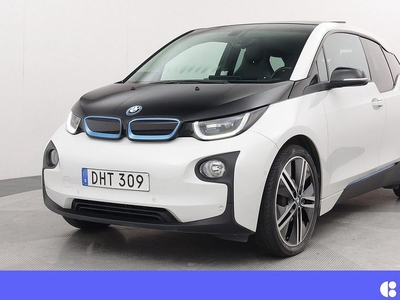 BMW i394 Ah REX Comfort Adv Pano Läder H K Snabbladd Vhjul 2017, Halvkombi