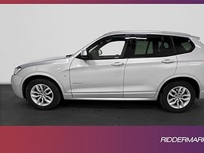 BMW X3 xDrive20d 190hk M-Sport HiFi Skinn Dragkrok 0,52l/mil