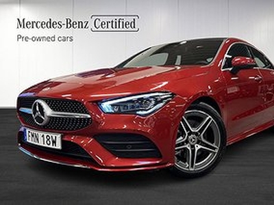 Mercedes-Benz CLA 200 AMG Panorama Navi Panelbelysning Backkamera