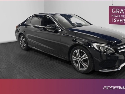 Mercedes C220Benz C 220 d 4MATIC AMG Skinn Pano P-sensorer 2018, Sedan