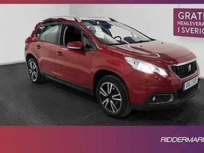 Peugeot 2008 1.2 VTi 82hk Active Pano Sensorer Välservad