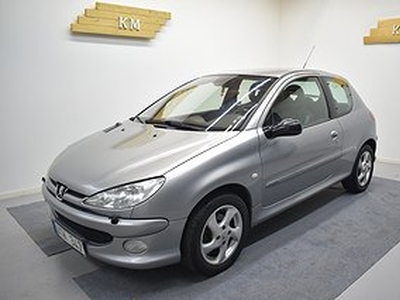 Peugeot 206 3-dörrar 1.6 XS Euro 4/Nybes/ 0%RÄNTA KAMPANJ