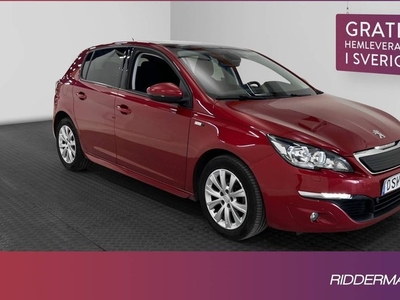 Peugeot 308BlueHDI Active Värmare Pano Navi Välservad 2017, Halvkombi