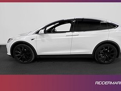 Tesla Model X 100D AWD 423hk 6 Sits Bkamera Drag Moms