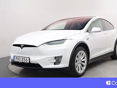 Tesla Model X Long Range AWD 6-sits AP Pano Drag V-hjul