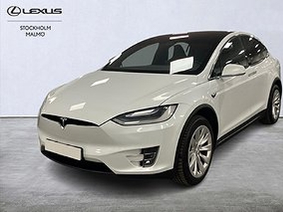 Tesla Model X Long Range Panoramatak Begagnade Vinterhjul