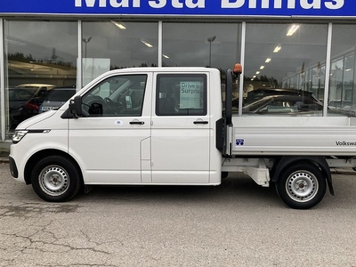 Volkswagen TransporterChassi Dubbelhytt T30 2.0 TDI 4Motion DSG Sekventiell 2019, Halvkombi