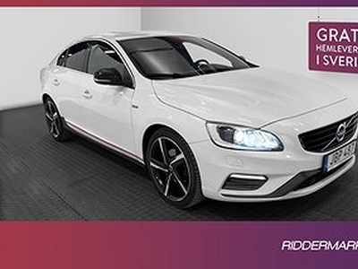 Volvo S60 D3 150hk R-Design VOC Taklucka H/K Navi 0.39L/mil