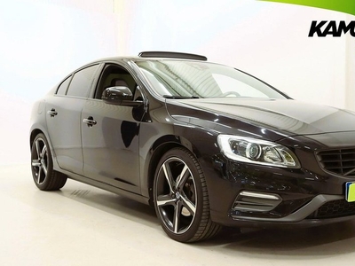 Volvo S60D5 R-design Drag Taklucka Skinn B-kamera Polestar 2015, Sedan