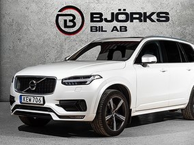 Volvo XC90 D5 AWD R-Design Navi Drag Värmare 7-sits 235hk