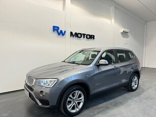 BMW X3 xDrive20d Steptronic 190hk Drag D-värmare Skinn HiFi