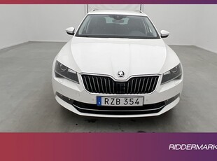 Skoda Superb TDI 4x4 L&K P-Värmare Cockpit Skinn Canton Drag